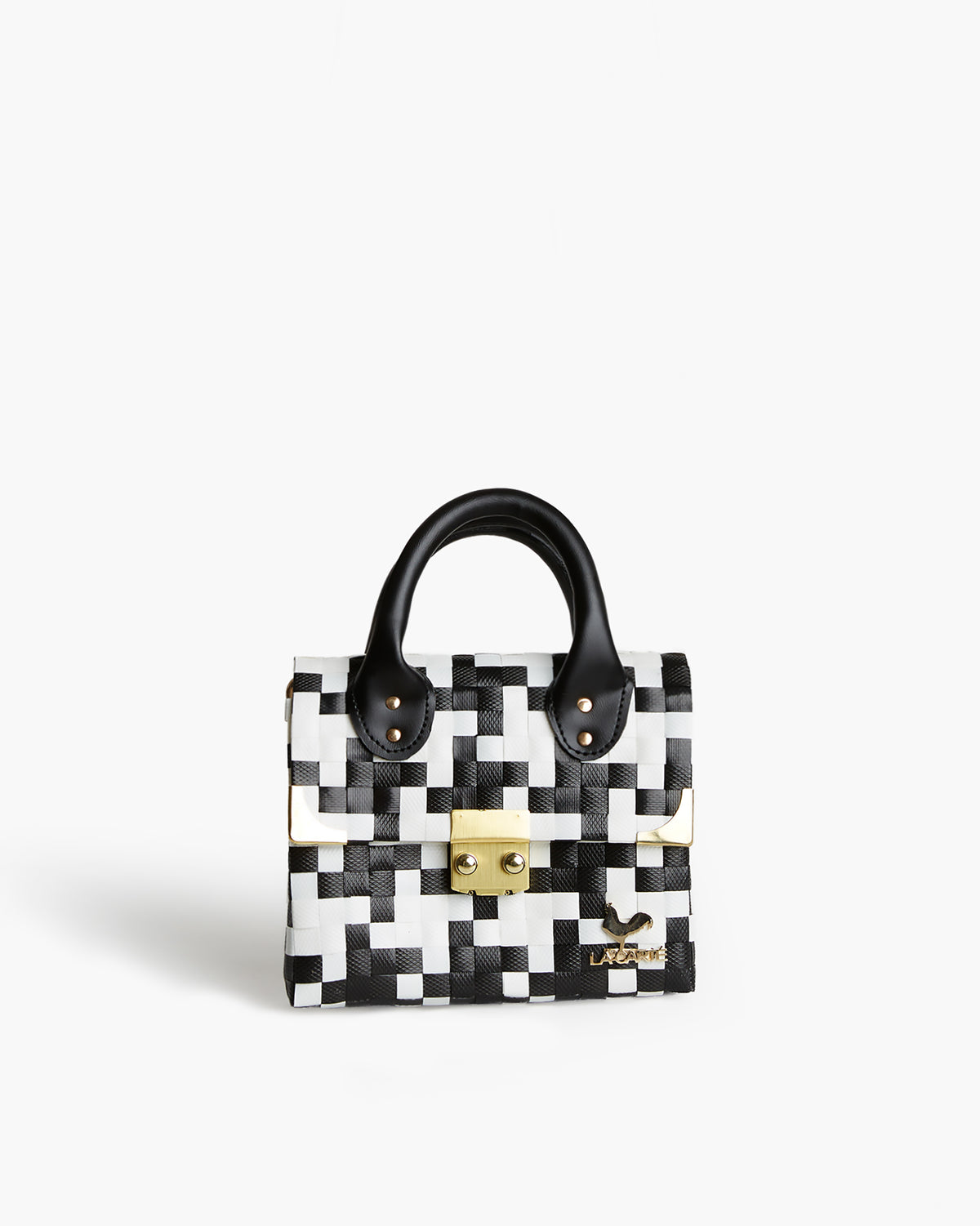 Mini Black and White Contrast Fanny Pack