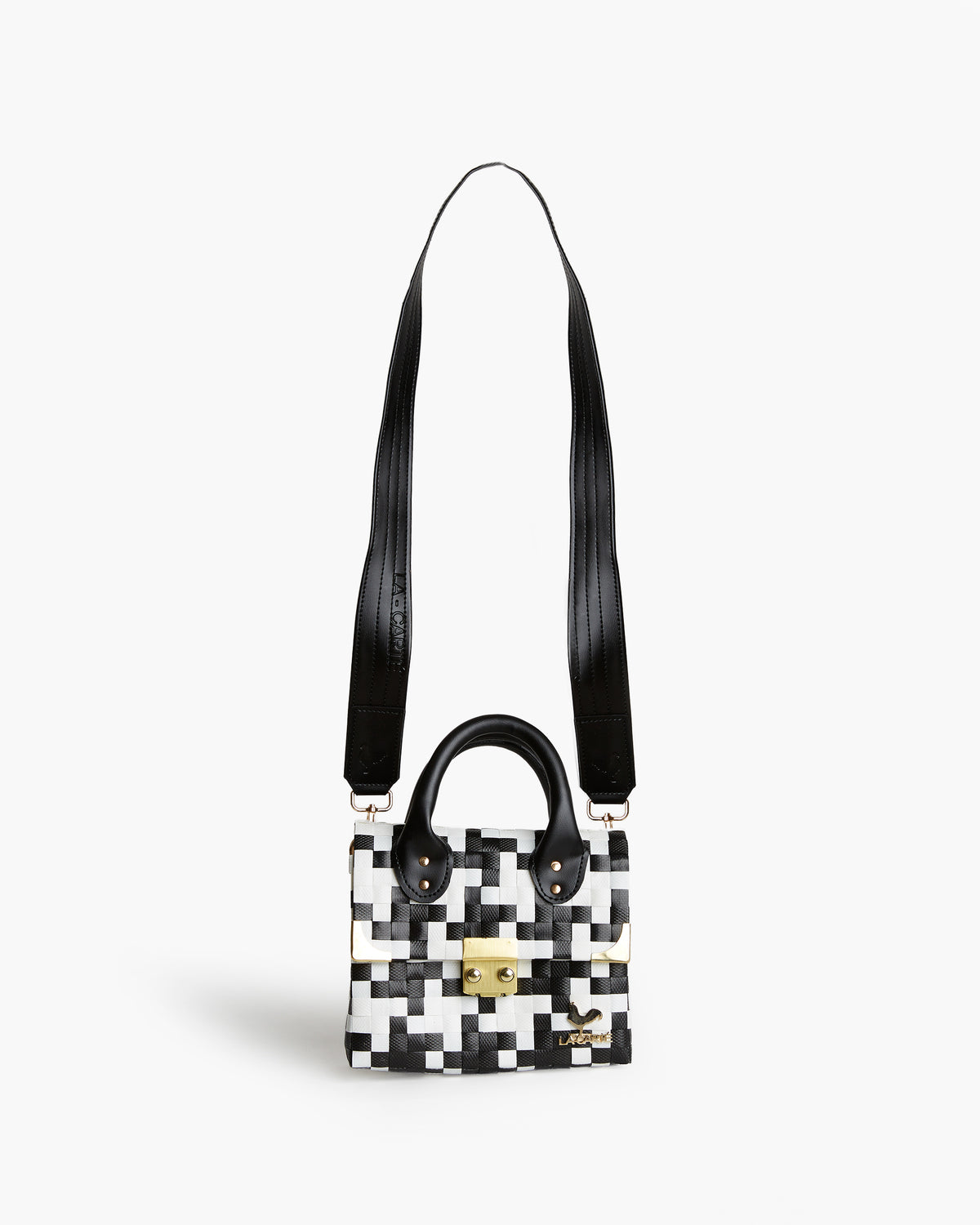 Mini Black and White Contrast Fanny Pack