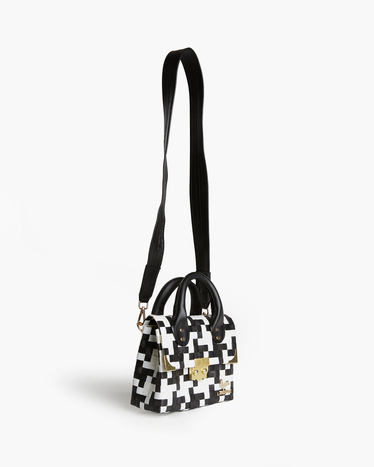 Mini Black and White Contrast Fanny Pack