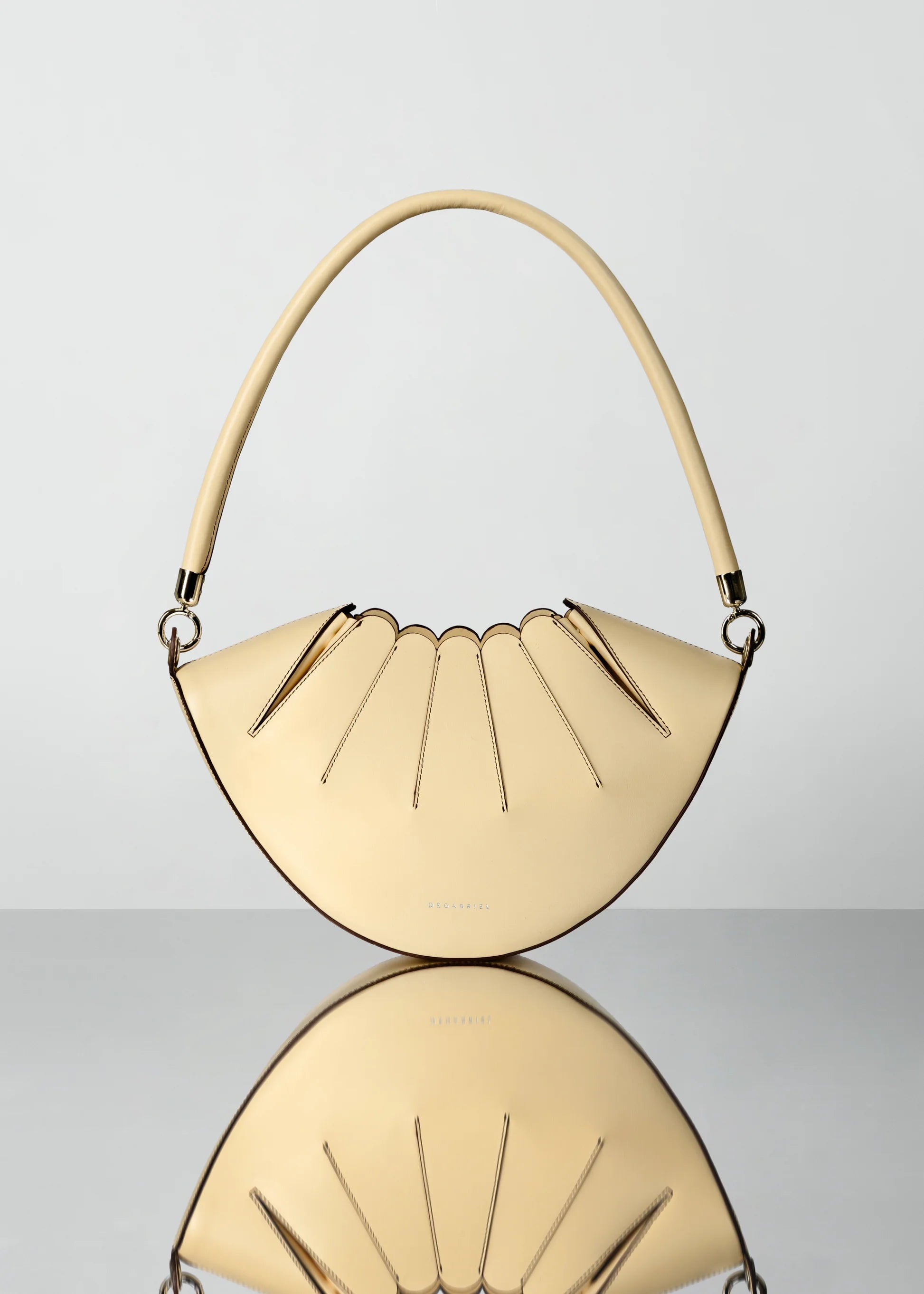 Mini Bolso dorado/Azul Paja Tetera
